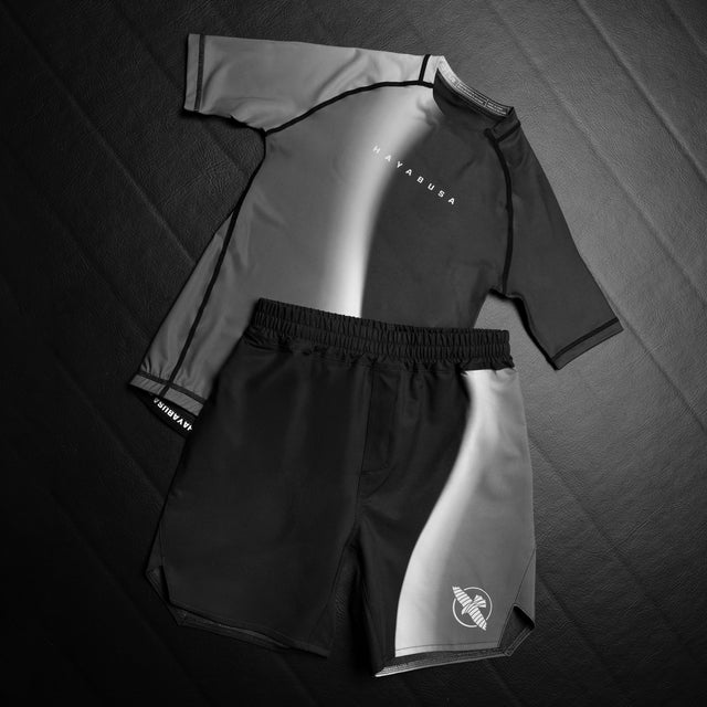 Hayabusa Rashguard Apex Nova Krátký rukáv Dětské - Černé