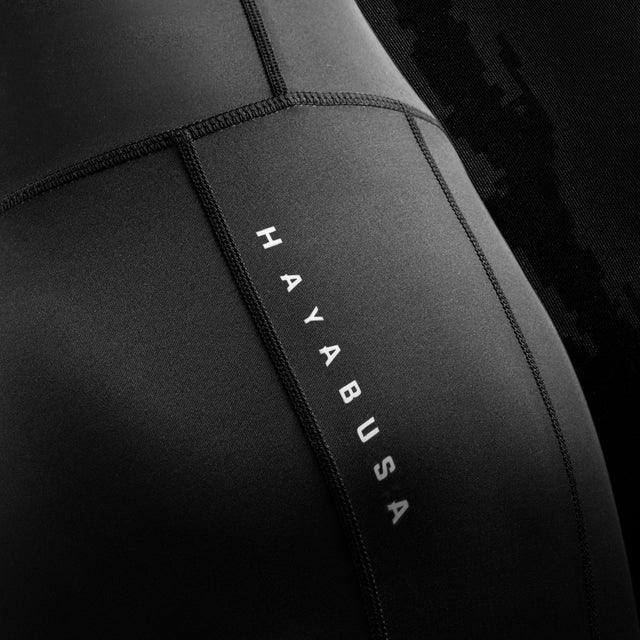 Calções de compressão Hayabusa Apex Vantage para mulher – Preto