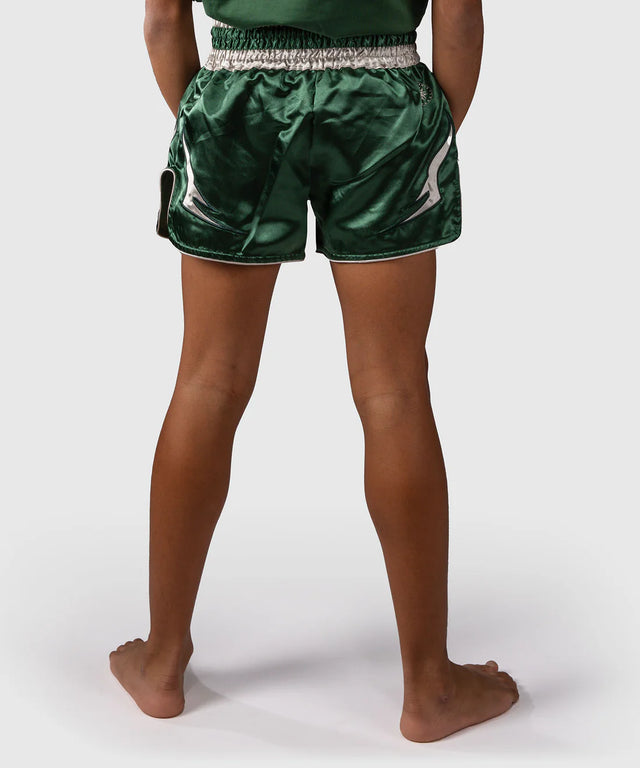 Venum Muay Thai shorts Inferno Børn - Grøn