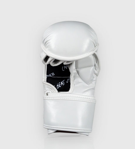 Caged MMA-handskar 'X Series' Sparring – Vit/Vit – MMA-handskar