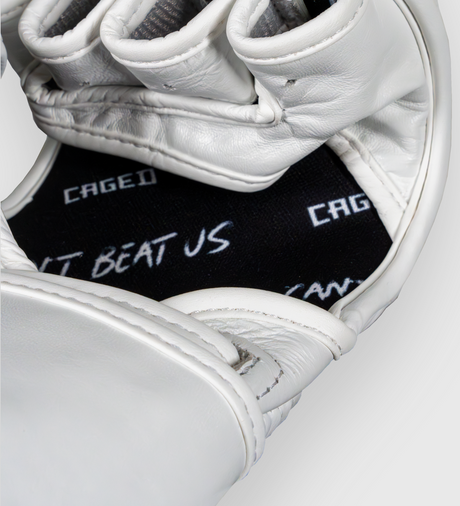 Caged MMA-handskar 'X Series' Sparring – Vit/Vit – MMA-handskar