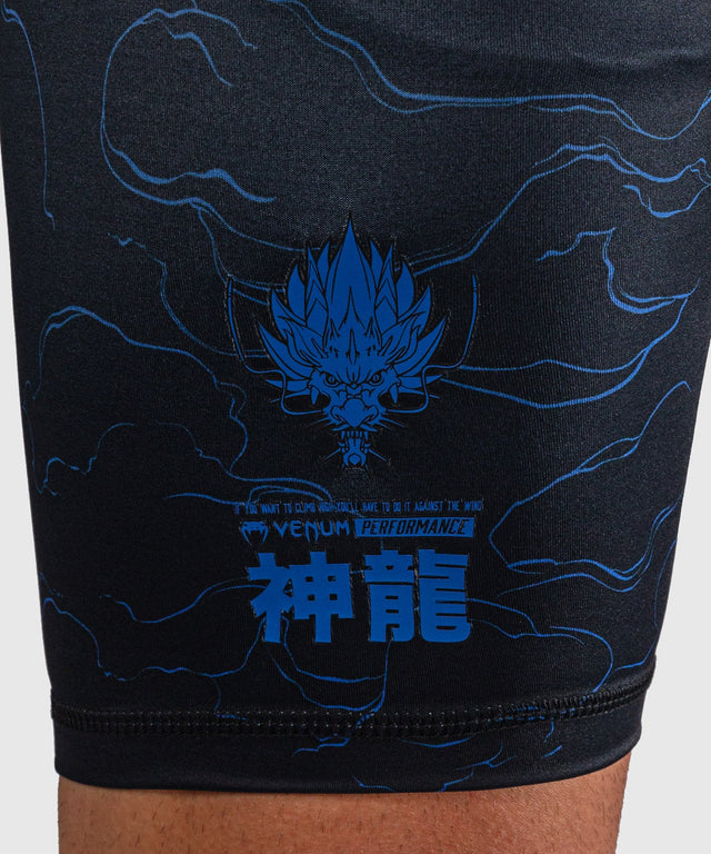 Venum Kompressionsshorts Thunder Dragon – Sort/Kongeblå