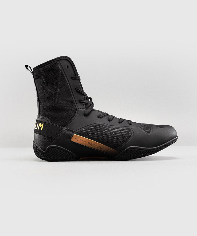 Venum Boxschuhe Elite Neo – Schwarz/Gold
