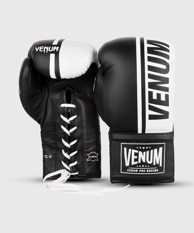 Gants de boxe Venum Shield Pro – Noir/Blanc