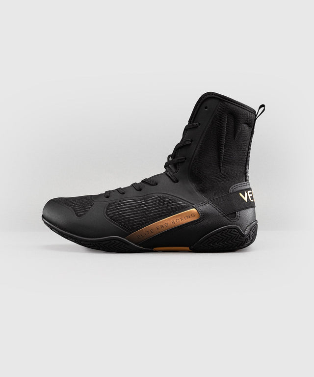 Venum Boxschuhe Elite Neo – Schwarz/Gold