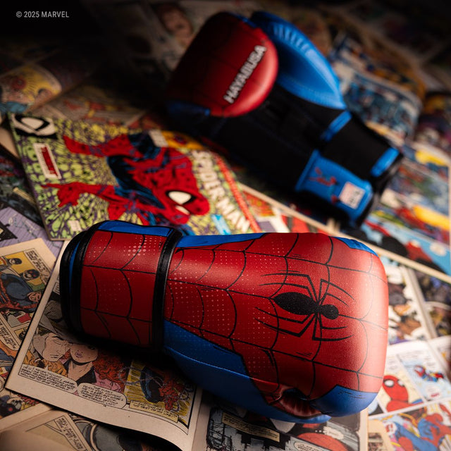 Gants de boxe Hayabusa Spider-Man – Rouge/Bleu