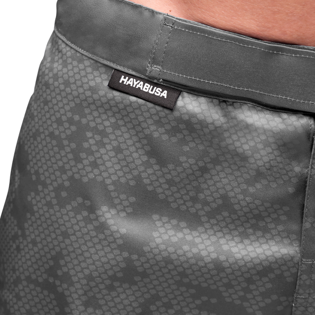 Calções de MMA Hayabusa Hex Mid-Thigh – Cinzento
