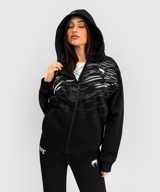 Sudadera con capucha Venum UFC Fusion para mujer – Negro