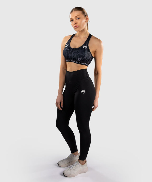 Bustier sport Venum Karate Combat – Negru/Gri