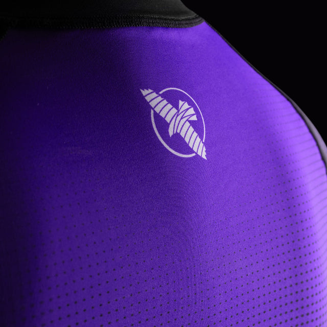 Hayabusa Rashguard Pro Ranked Lange Mouwen Dames - Paars