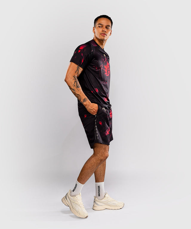 Venum Trička Itadori Dry Tech – Černé/Červené