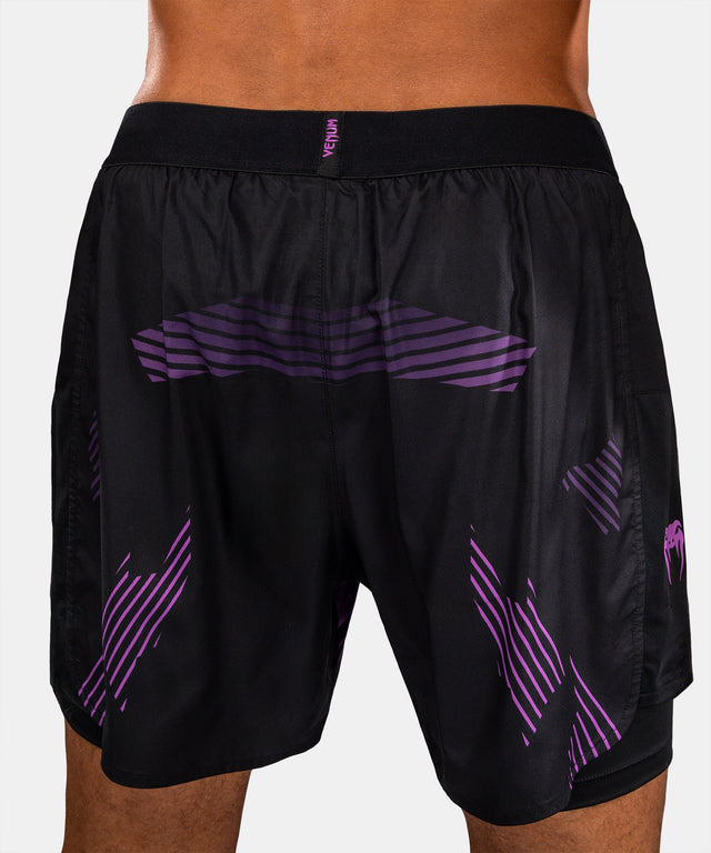 Shorts de compression Venum No-Gi 6.0 – Noir/Violet