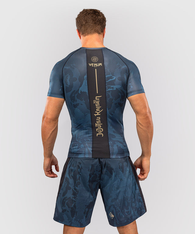 Rashguard Venum Fushiguro Krótki Rękaw – Niebieski