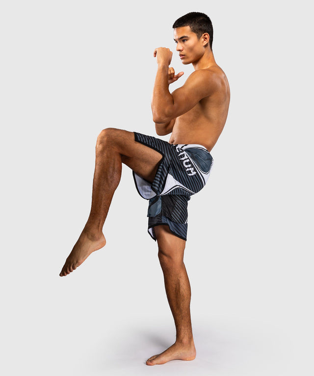 MMA trenky Venum Camo Hero – Tmavě námořnická modrá/modrá