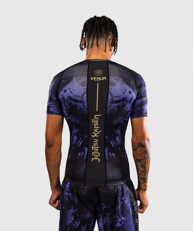 Venum Rashguard x Jujutsu Kaisen Gojo Kurzarm – Lila
