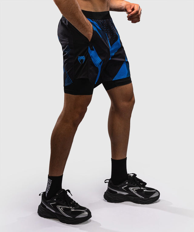 Venum Kompressionsshorts No-Gi 6.0 – Schwarz/Blau