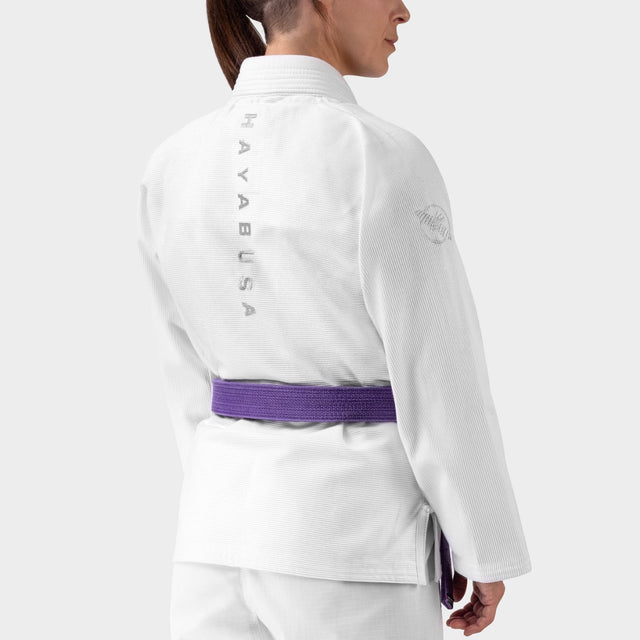 Hayabusa BJJ Gi Core Lightweight Jakke til kvinder - Hvid