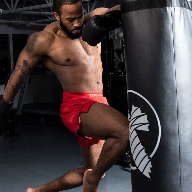 Pantalones de Muay Thai Hayabusa Arrow – Rojo