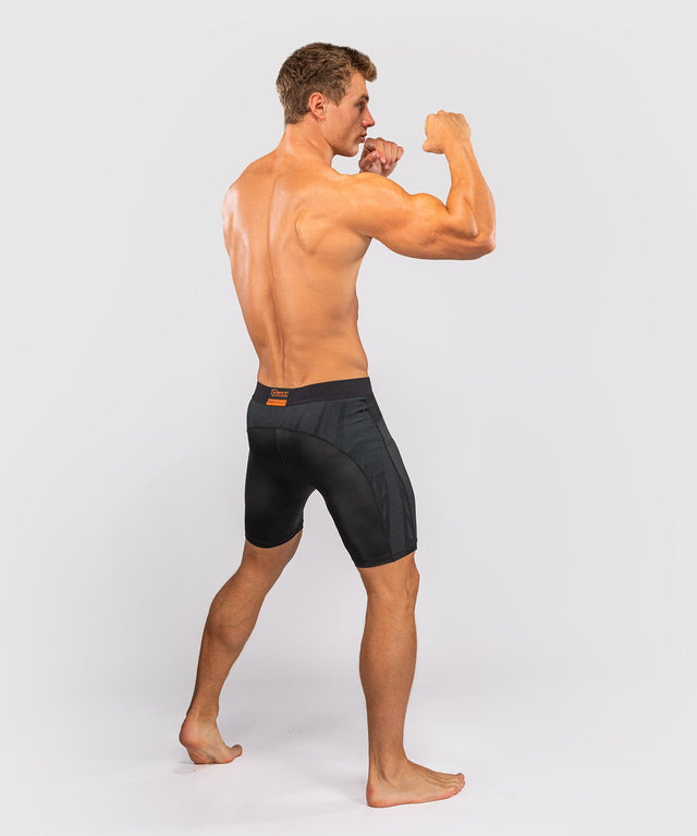 Calções de compressão Venum G-Fit Revolution G-Fit Vale Tudo – Preto/Cobre
