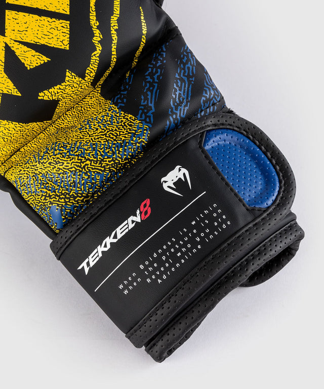 Venum MMA-Handschuhe x TEKKEN 8 King – Schwarz/Gelb