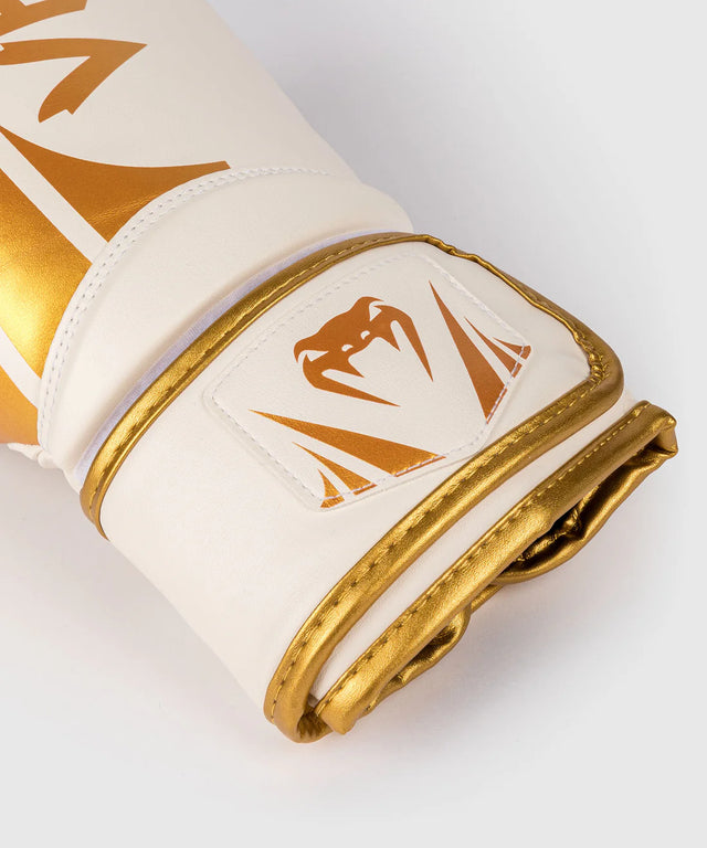 Luvas de boxe Venum Challenger 2.5 – Branco/Ouro