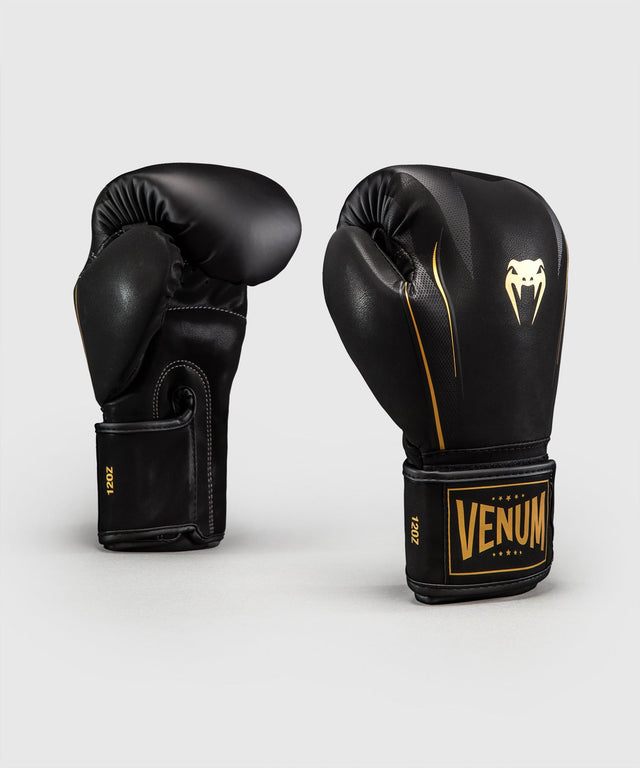 Luvas de boxe Venum G-Core – Preto/Ouro
