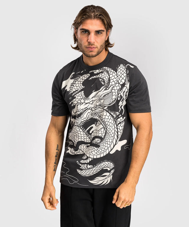T-shirt Venum Dragon's Flight – Gris/Crème
