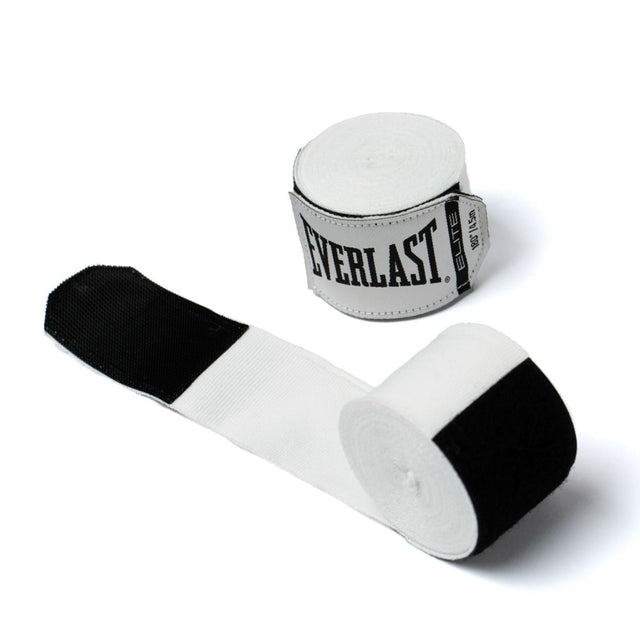 Ligaduras de boxe Everlast Elite – Branco