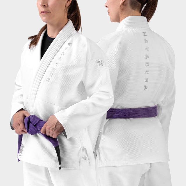 Hayabusa BJJ Gi Core Lightweight Jakke til kvinder - Hvid