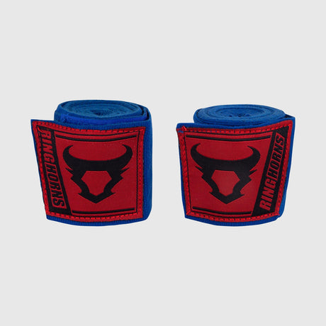 Ligaduras de boxe Ringhorns Charger 2,5m – Azul