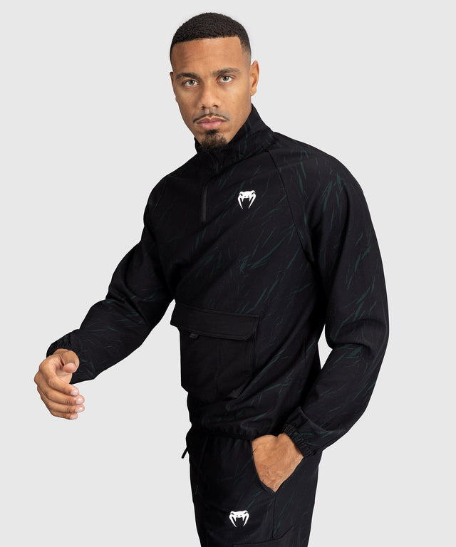 Venum Trainingsjack Trooper – Černá/Forest Green