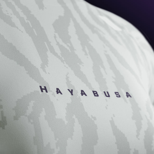 Rashguard Hayabusa Apex Vantage Mangas Curtas Mulher – Bege