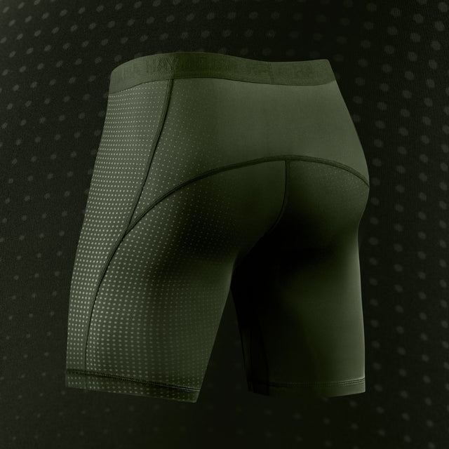 Pantaloni scurți de compresie Hayabusa Apex Core – Verde