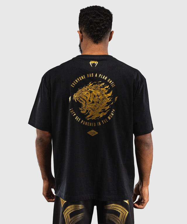 Tricou Venum x Mike Tyson Tiger – Negru/Auriu