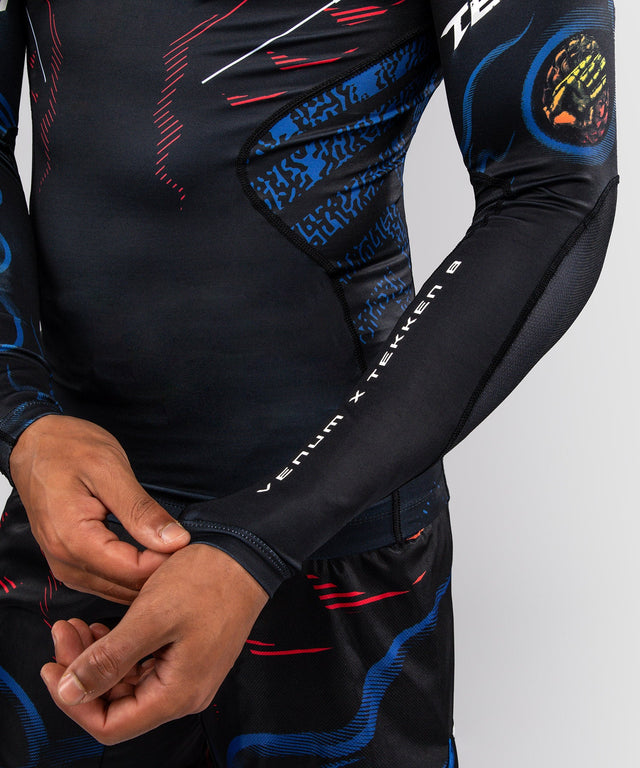 Venum Rashguard TEKKEN 8 Yoshimitsu - Negro/Naranja - foto 6