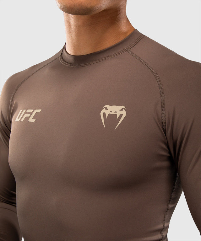 Venum UFC Rashguard Unity Long Sleeves – Brown