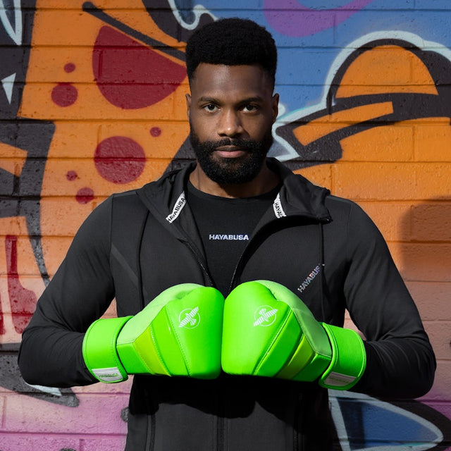 Luvas de boxe Hayabusa T3 Neon – Verde