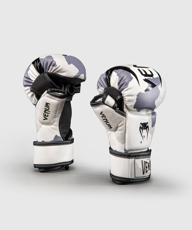 Venum MMA sparringshandsker Elite – Hvid/Grå