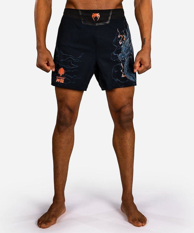 Venum MMA-Shorts Thunder Dragon – Schwarz/Grau/Kupfer