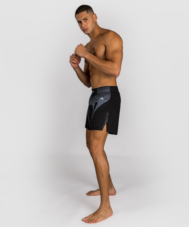 Shorts de MMA Venum No Gi – Noir/Argent