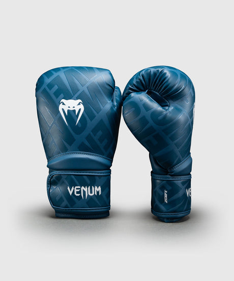 Boxerské rukavice Venum Contender 1.5 XT 3D – Námořnická modrá - boční pohled