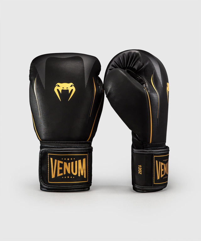 Luvas de boxe Venum G-Core – Preto/Ouro