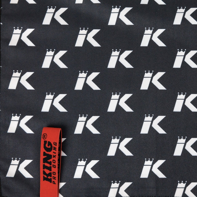 King Pro Boxing Handduk Ring Ready – Svart