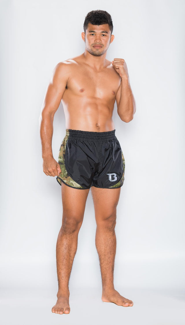 Muay Thai trenky Booster Retro Hybrid – Zelené