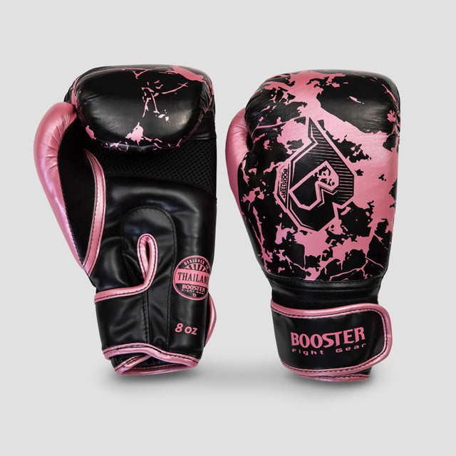 Booster Boxningshandskar Marble Barn - Rosa