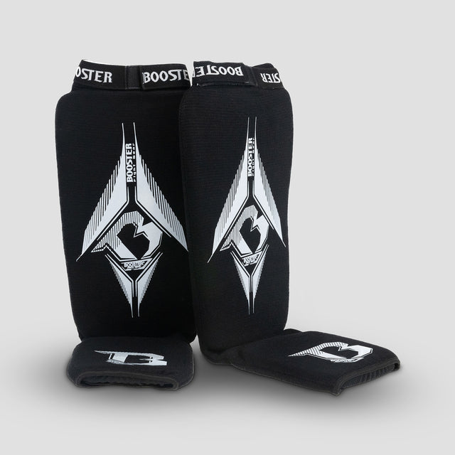 Caneleiras Booster AMSG Pro – Preto