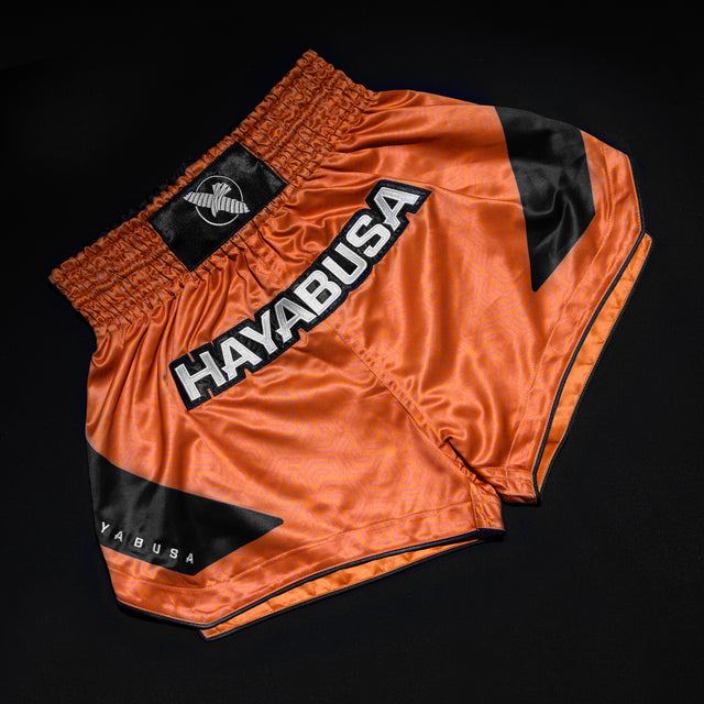 Shorts de Muay Thai Hayabusa Core – Orange