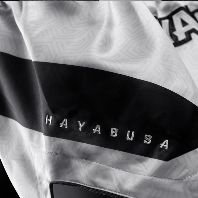 Shorts de Muay Thai Hayabusa Core – Blanc