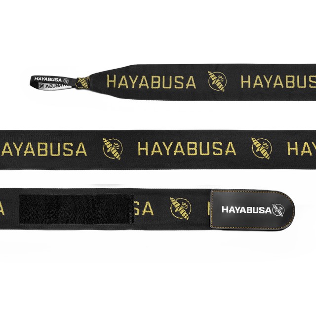 Bandes de boxe Hayabusa Bandages Deluxe – Noir/Or