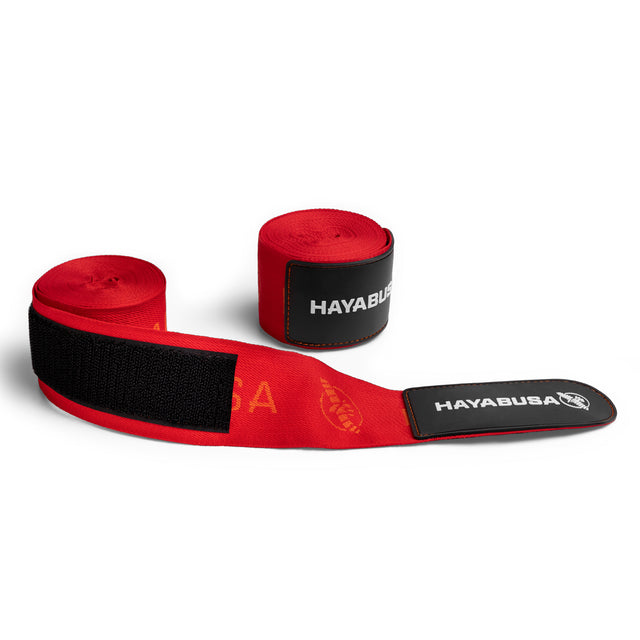 Bandes de boxe Hayabusa Deluxe – Rouge